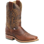 DOUBLE H Boots Double H Men's Dark Brown Feller Western Boot DH4653