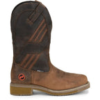 DOUBLE H Boots Double H Men's Equalizer Brown Waterproof Composite Toe Work Boots DH5354