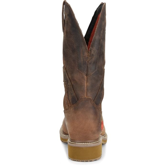 Double H Men's Equalizer Brown Waterproof Composite Toe Work Boots