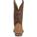 DOUBLE H Boots Double H Men's Harshaw Brown Square Toe Work Boots DH4645