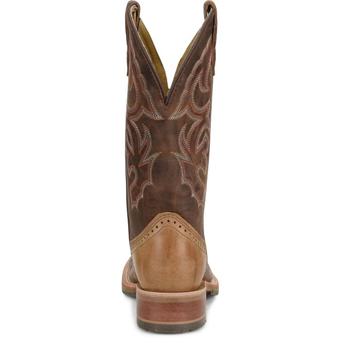 DOUBLE H Boots Double H Men's Harshaw Brown Square Toe Work Boots DH4645