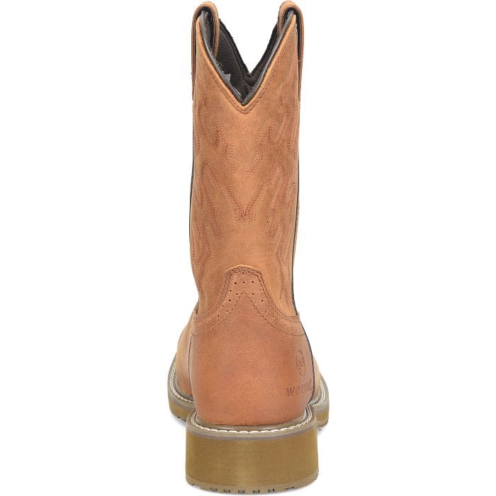 DOUBLE H Boots Double H Men's Jacob Brown Composite Toe Waterproof Work Boots DH5143