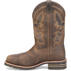 DOUBLE H Boots Double H Men's Jeyden Brown Waterproof Composite Toe Work Boots DH5124