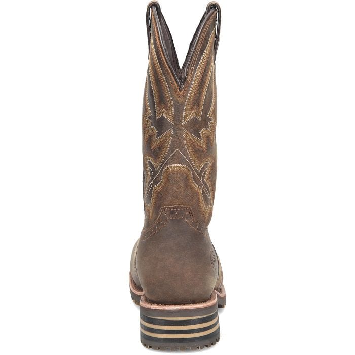 DOUBLE H Boots Double H Men's Jeyden Brown Waterproof Composite Toe Work Boots DH5124