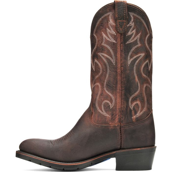 DOUBLE H Boots Double H Men's Medium Brown Robert Western Work Boot 3282