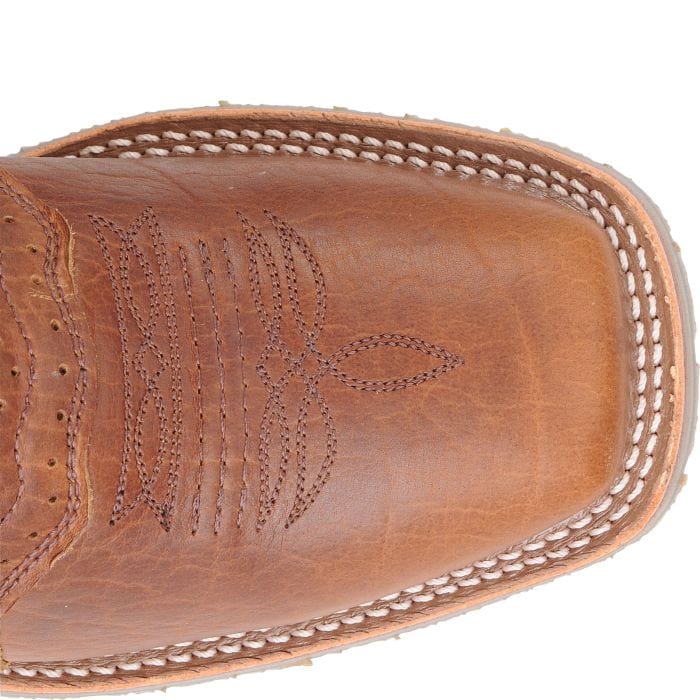 Double H Men's Mickey Brown Square Toe Western Boots DH4400