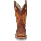 DOUBLE H Boots Double H Men's Mickey Brown Square Toe Western Boots DH4400