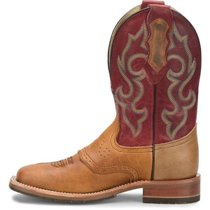 DOUBLE H Boots Double H Men's Odie Red Square Toe Work Boots DH8556