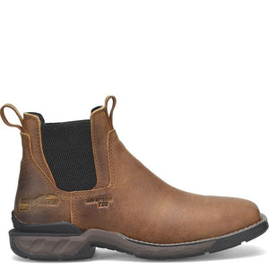 DOUBLE H Boots Double H Men's Phantom Rider Heisler Brown Composite Toe Romeo Boots DH5368