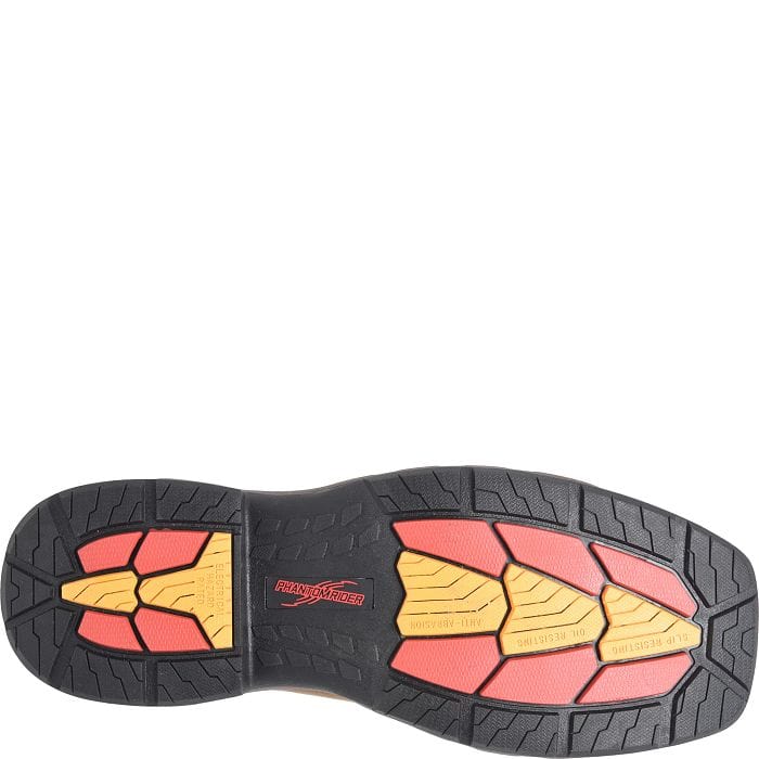 DOUBLE H Boots Double H Men's Phantom Rider Heisler Brown Composite Toe Romeo Boots DH5368