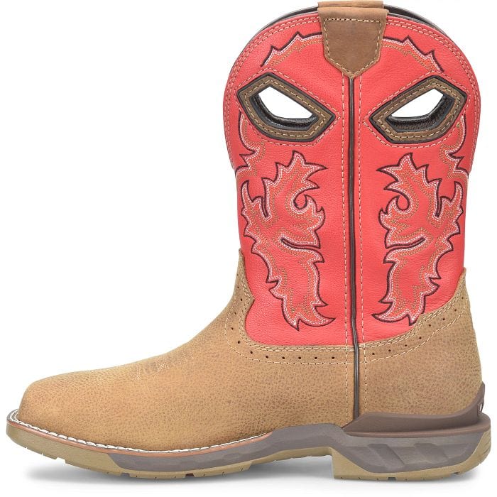 DOUBLE H Boots Double H Men's Phantom Rider Henly Red Composite Toe Roper Work Boots DH5358