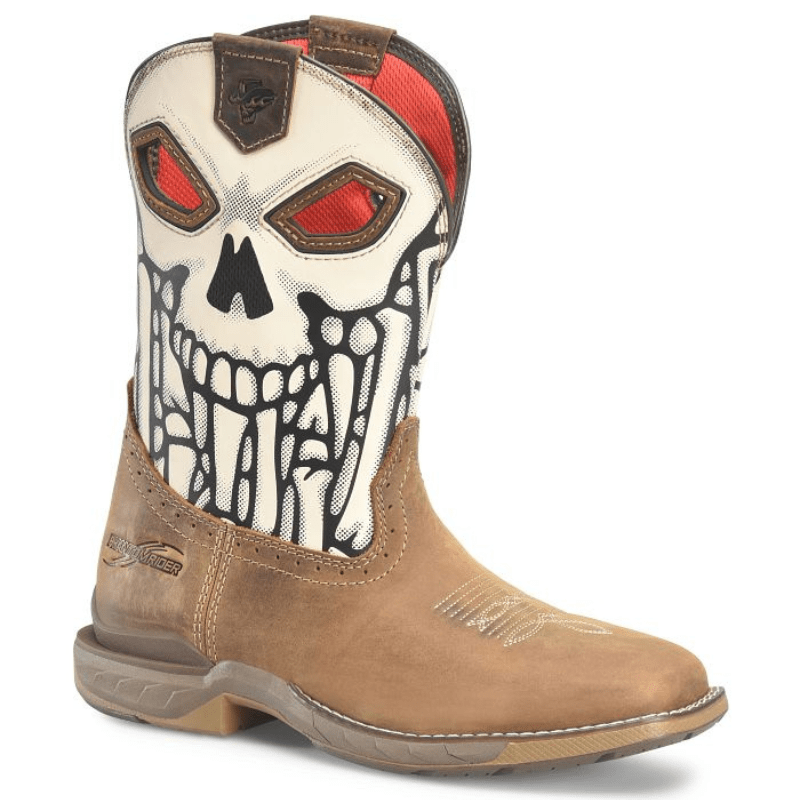 DOUBLE H Boots Double H Men's Phantom Rider Host Limited Edition Brown Square Toe Work Boots DH5420