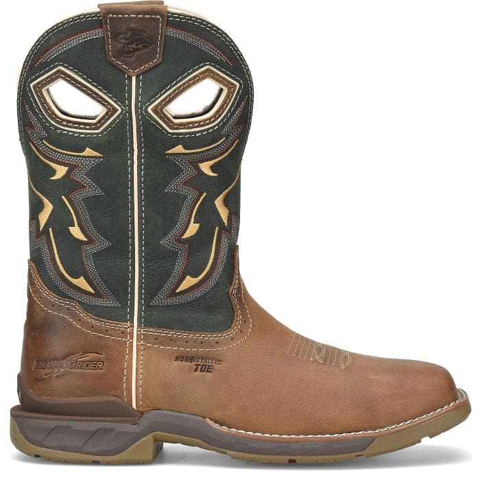 DOUBLE H Boots Double H Men's Phantom Rider Kerrick Composite Toe Roper Boots DH5356
