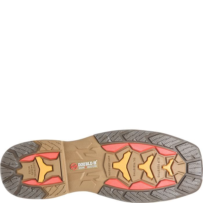 Double H Men's Phantom Rider Lycan Dark Brown Waterproof