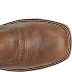 DOUBLE H Boots Double H Men's Phantom Rider Malign Brown Waterproof Square Toe Work Boots DH5378