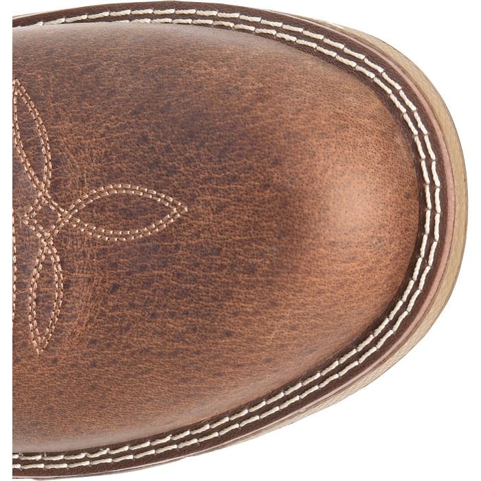 DOUBLE H Boots Double H Men's Phantom Rider Prophecy Brown Round Toe Work Boots DH5385