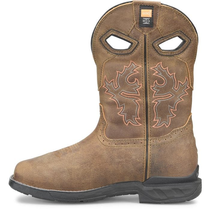 Double H Men's Phantom Rider Redeemer Metguard Brown Composite Toe