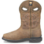 DOUBLE H Boots Double H Men's Phantom Rider Redeemer Metguard Brown Composite Toe Waterproof Work Boots DH5379