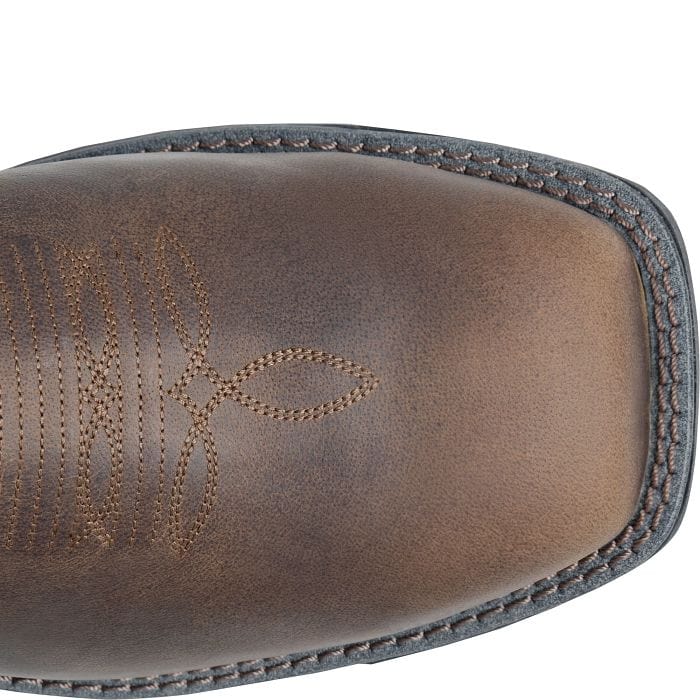 DOUBLE H Boots Double H Men's Phantom Rider Redeemer Metguard Brown Composite Toe Waterproof Work Boots DH5379