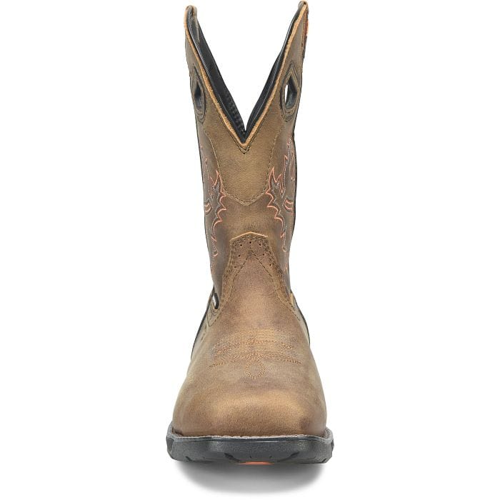 DOUBLE H Boots Double H Men's Phantom Rider Redeemer Metguard Brown Composite Toe Waterproof Work Boots DH5379