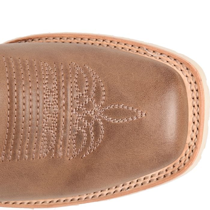 DOUBLE H Boots Double H Men's Phantom Rider Thatcher Brown Square Toe Work Boots DH7028