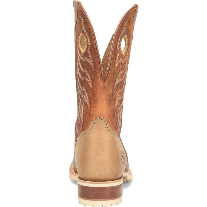 DOUBLE H Boots Double H Men's Phantom Rider Thatcher Brown Square Toe Work Boots DH7028