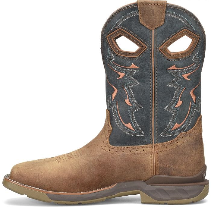 Double H Men's Phantom Rider Troy Blue Composite Toe Work Boots