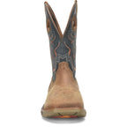 DOUBLE H Boots Double H Men's Phantom Rider Troy Blue Composite Toe Roper Boots DH5357
