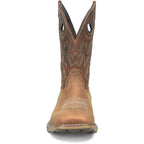 DOUBLE H Boots Double H Men's Phantom Rider Veil Brown Square Toe Work Boots DH5387