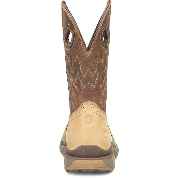 DOUBLE H Boots Double H Men's Phantom Rider Veil Brown Square Toe Work Boots DH5387