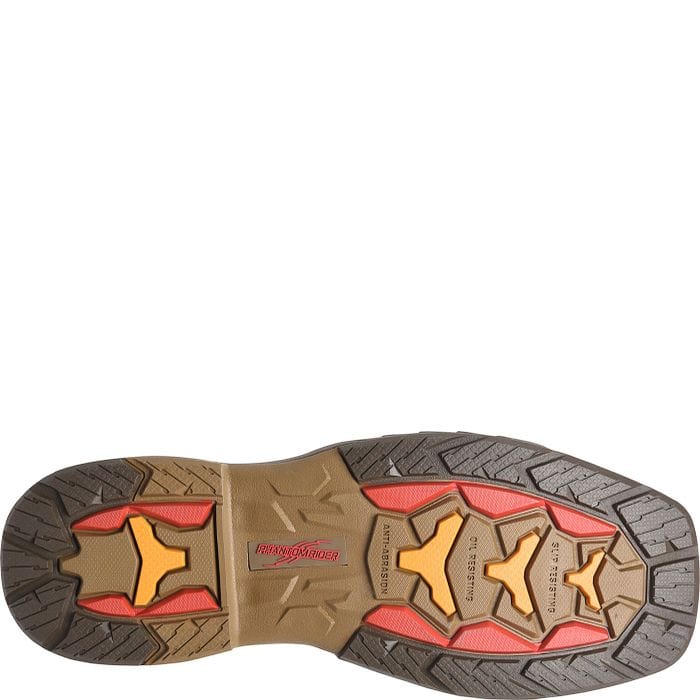 DOUBLE H Boots Double H Men's Phantom Rider Veil Brown Square Toe Work Boots DH5387