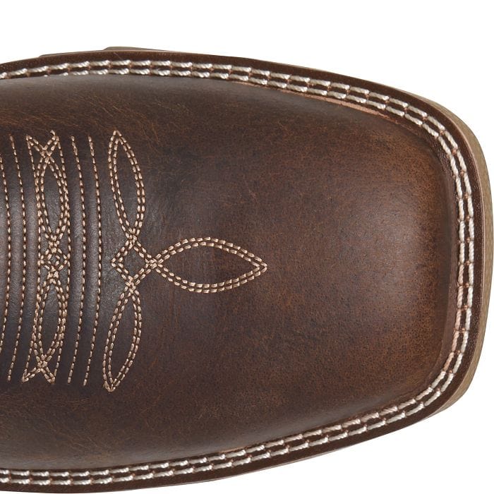 DOUBLE H Boots Double H Men's Phantom Rider Visor Dark Brown Waterproof Composite Toe Work Boots DH5396