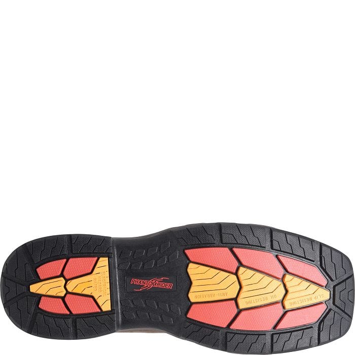 DOUBLE H Boots Double H Men's Phantom Rider Wilmore Brown Composite Toe Roper Work Boots DH5370