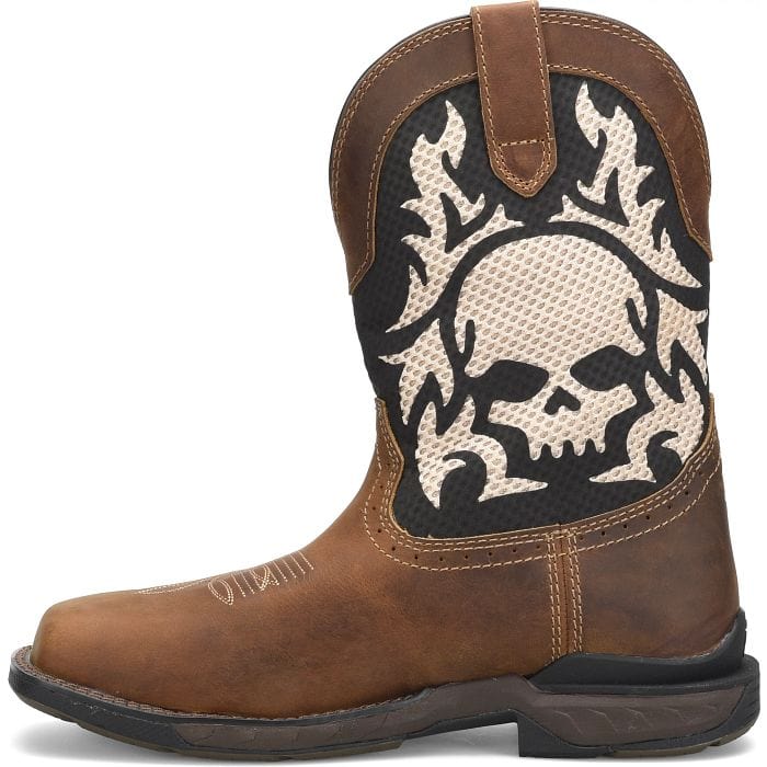 DOUBLE H Boots Double H Men's Phantom Rider Witness Brown Composite Toe Work Boots DH5388