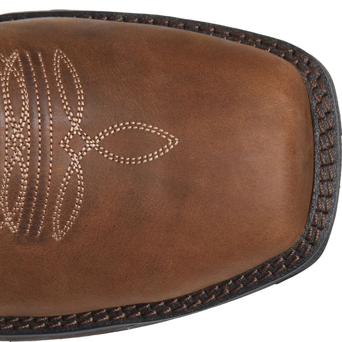 DOUBLE H Boots Double H Men's Phantom Rider Witness Brown Composite Toe Work Boots DH5388