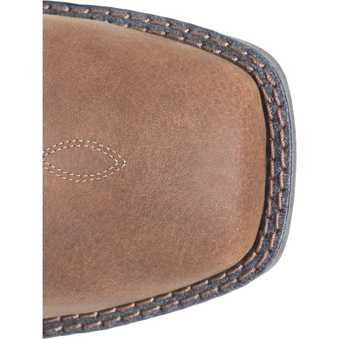 DOUBLE H Boots Double H Men's Phantom Rider Zane Brown Composite Toe Roper Work Boots DH5367