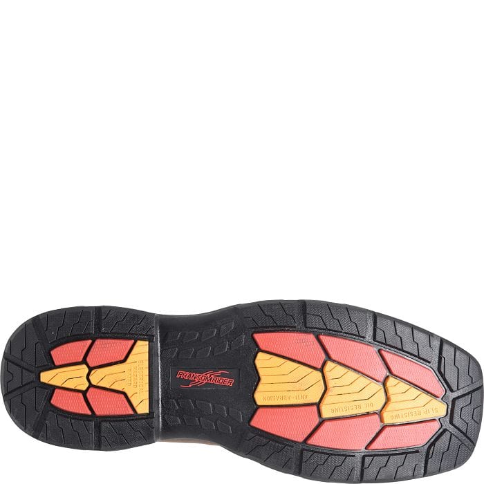 DOUBLE H Boots Double H Men's Phantom Rider Zane Brown Composite Toe Roper Work Boots DH5367