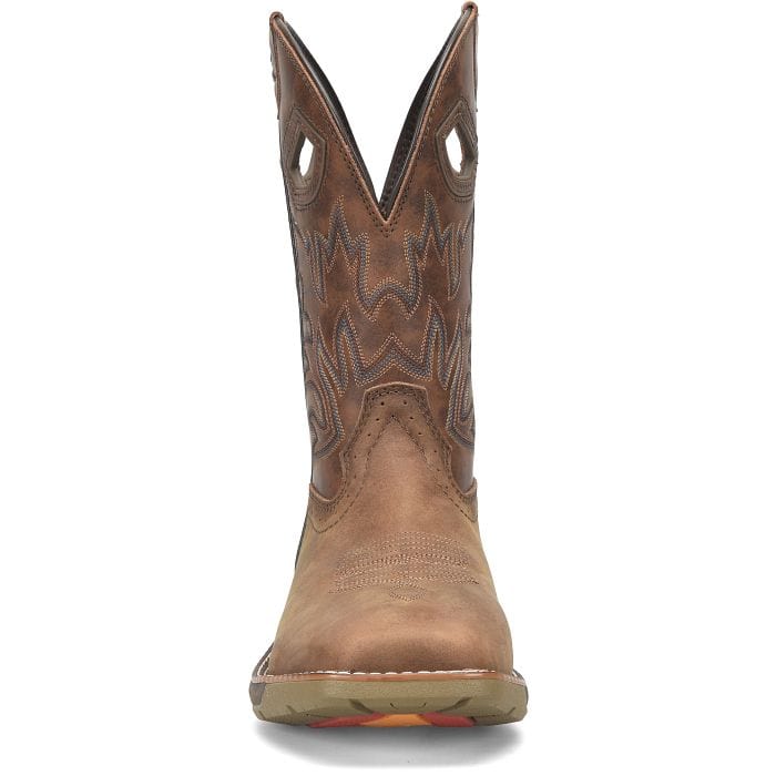 Double H Men's Phantom Rider Portal Brown Square Toe Work Boots