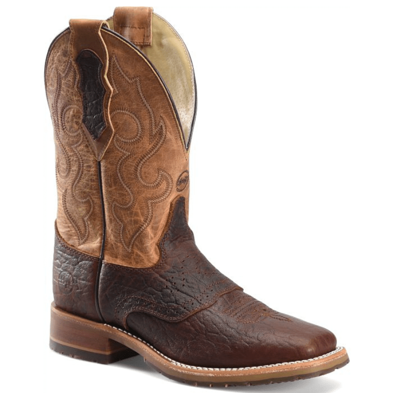 DOUBLE H Boots Double H Men's Talache Brown Square Toe Work Boots DH8305