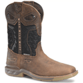 DOUBLE H Boots Double H Men's Zenon Phantom Rider Brown Composite Toe Waterproof Roper Work Boots DH5366