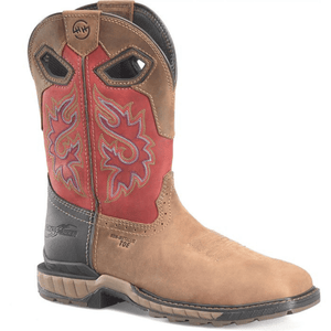 DOUBLE H Boots Double H Symbol Dark Brown Waterproof Composite Toe Work Boots DH5395
