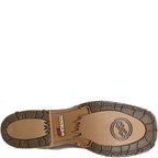 DOUBLE H Boots Double H Women's Grace Brown Square Toe Work Boots DH7030