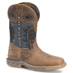 DOUBLE H Boots Double H Women's Phantom Rider Watcher Blue Waterproof Composite Toe Work Boots DH5392