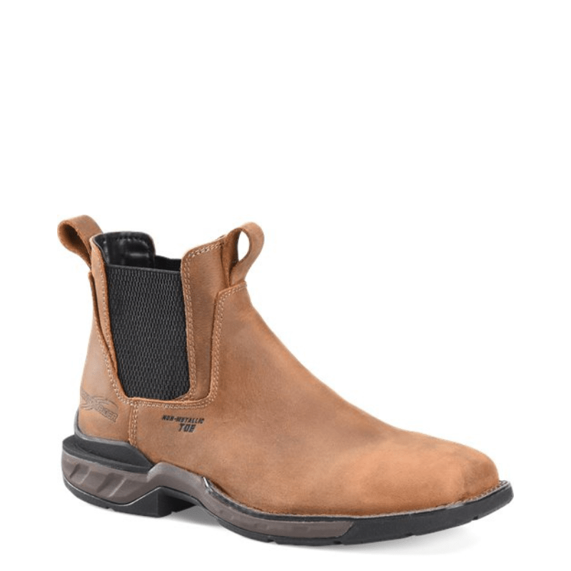 DOUBLE H BOOTS MENS 5" COMP TOE WIDE SQUARE TOE ROMEO