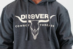Drover Cowboy Threads Outerwear Hoodie, Drover Logo -Graphite Color
