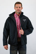Drover Cowboy Threads Outerwear Softshell Jacket, With Concealed Carry Holster - Black
