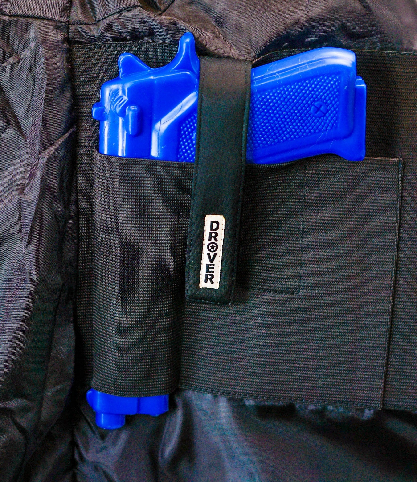 Drover Cowboy Threads Outerwear Softshell Jacket, With Concealed Carry Holster - Black