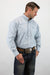 Drover Cowboy Threads Shirts Signature Series - Peacemaker - Solid Niagara Mist Blue, Option Cuff, Classic Fit Shirt