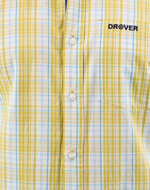 Drover Cowboy Threads Shirts Signature Series - Winchester - Yellow Plaid, Option Cuff, Classic Fit Shirt