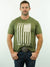Drover Cowboy Threads Shirts T-Shirt - American By Birth, Cowboy By Choice -  Army Green Heather